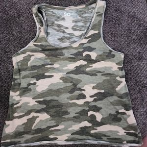 Camo tank top